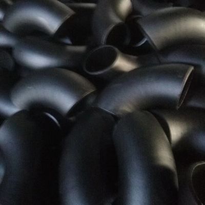 คุณภาพ  6 Inch Ansi B16.9 Carbon Steel Pipe Fittings Seamless 90 Degree Long Radius Elbow โรงงาน