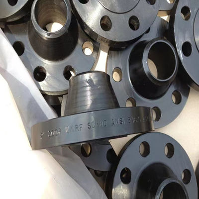 Wnrf Weld Neck Pipe Flanges ANSI B16.5 150LB สีเหลืองและสีดำ