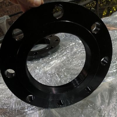 Ansi Class300 Dn100 หน้าแปลนเกลียวเหล็กเกลียวเคลือบแล็กเกอร์ใส