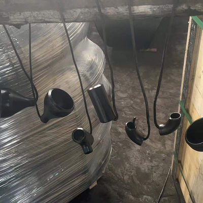 SCH 40 STD MS 1.5D Long Radius Butt Welded Carbon Steel Pipe Fittings ที